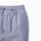 Брюки женские MIST plus-size, размер 50, цвет голубой - Фото 6