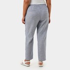 Брюки женские MIST plus-size, размер 52, цвет голубой - Фото 3