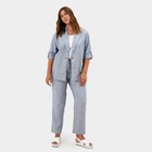 Брюки женские MIST plus-size, размер 58, цвет голубой 7892598 - фото 9777908