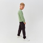 Брюки для мальчика MINAKU: Casual collection цвет коричневый, рост 140 - Фото 2