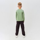 Брюки для мальчика MINAKU: Casual collection цвет коричневый, рост 140 - Фото 3
