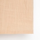 Платье для девочки MINAKU: Cotton Collection, светло-бежевое, рост 134 см - фото 21622446