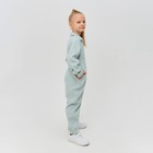 Комбинезон для девочки MINAKU: Casual collection KIDS, цвет мятный, рост 140 см - Фото 2