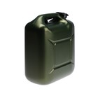Канистра 3ton PROFI, ЗЕЛЕНАЯ для топлива + крышка и лейка, 20 л - Фото 2