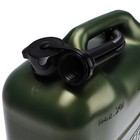 Канистра 3ton PROFI, ЗЕЛЕНАЯ для топлива + крышка и лейка, 20 л - Фото 3