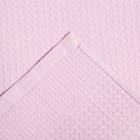Полотенце вафельное 30×60 см, лиловое, вафля 230 г/м, хлопок 100% 7888522