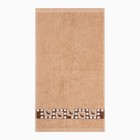 Комплект полотенец махровых, цвет красное вино/миндаль, размер 30х50, 400г/м, хлопок 100% 7888532