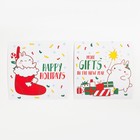 Подарочный набор KAFTAN "New Year" носки р, 22-24, подсвечник - фото 804870900