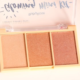 

Палетка хайлайтеров, Ruby Rose, Glow Mini Kit, 3 оттенка