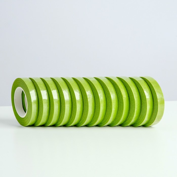 Тейп-лента, зелёная, 13 мм, 27,3 метра - Фото 1