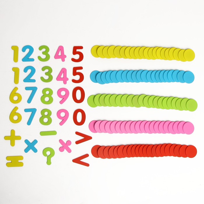 Детский набор для изучения счёта, 16 × 6,8 × 10 см - фото 1883915229