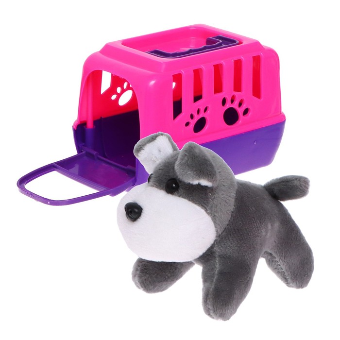 Игрушка-сюрприз Pets friends в переноске, МИКС 54583