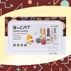 Боулинг «Котята», 6 кеглей 15×5 см, 2 шара, диаметр 8 см - Фото 7