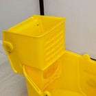 Тележка уборочная с механическим отжимом, 36 л, цвет жёлтый - фото 6617411
