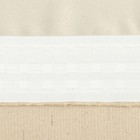 Штора портьерная Этель «Классика» цвет бежевый, на шторн.ленте 130х300 см,100% п/э - Фото 3