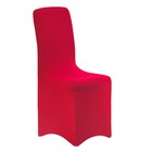 Чехол свадебный на стул, красный, размер 100х40см - Фото 1