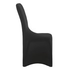Чехол свадебный на стул, чёрный, размер 100х40см - Фото 2