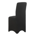 Чехол свадебный на стул, чёрный, размер 100х40см - Фото 3