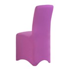Чехол свадебный на стул, фиолетовый, размер 100х40см - Фото 2