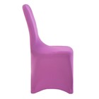 Чехол свадебный на стул, фиолетовый, размер 100х40см - Фото 3