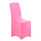 Чехол свадебный на стул, светло розовый, размер 100х40см - фото 318909942