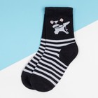 Носки детские KAFTAN «Бульдог», размер 18-20, цвет серый - фото 49183428