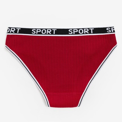 Трусы слипы женские Collorista, цвет бордовый, размер 44-46