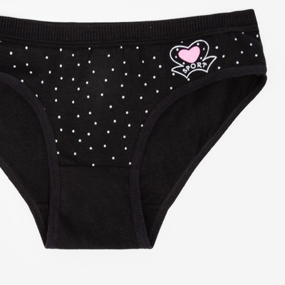 Трусы слипы женские Collorista, цвет черный, размер 44-46