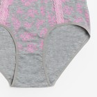 Трусы слипы женские Collorista, цвет серый, размер 56-58 - фото 54732182