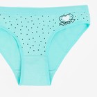 Трусы женские слипы, цвет бирюзовый, размер 42-44 - фото 53814387