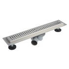 Трап линейный AFLORN AF20107-50, 500х70 мм, c флaнцeм своб. вращения 360°, нерж. сталь - Фото 2