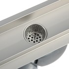 Трап линейный AFLORN AF20107-50, 500х70 мм, c флaнцeм своб. вращения 360°, нерж. сталь - Фото 4