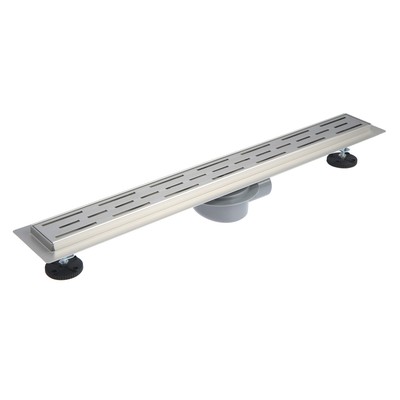 Трап линейный AFLORN AF20207-70, 700×70 мм, с фланцем своб. вращения 360°, нерж. сталь