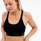 Комплект женский (топ с тонкими лямками, трусы), цвет чёрный МИКС, размер 44-46 7884068