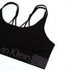 Комплект женский (топ с тонкими лямками, трусы), цвет чёрный МИКС, размер 44-46 7884068