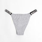 Комплект женский (топ, трусы), цвет серый МИКС, размер 44-46 7884080