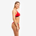 Комплект женский (топ, трусы), цвет красный МИКС, размер 44-46 - фото 804872102