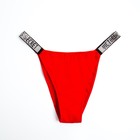 Комплект женский (топ, трусы), цвет красный МИКС, размер 44-46 - фото 804872112