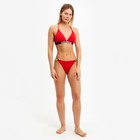 Комплект женский (топ, трусы), цвет красный МИКС, размер 44-46 - фото 804872104