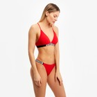 Комплект женский (топ, трусы), цвет красный МИКС, размер 44-46 - фото 804872105