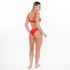 Комплект женский (топ и трусы), цвет красный, размер 7884120