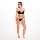 Комплект женский (топ и трусы), цвет черный, размер 85В 7887286