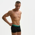 Трусы боксеры мужские, цвет чёрный МИКС, размер 50 7887500