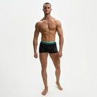 Трусы боксеры мужские, цвет чёрный МИКС, размер 50 7887500