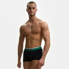 Трусы боксеры мужские, цвет чёрный МИКС, размер 50 7887500