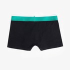 Трусы боксеры мужские, цвет чёрный МИКС, размер 50 7887500