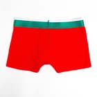 Трусы боксеры мужские, цвет красный МИКС, размер 48 - фото 804872699