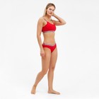 Комплект женский (топ, трусы), цвет красный МИКС, размер 46-48 7980348