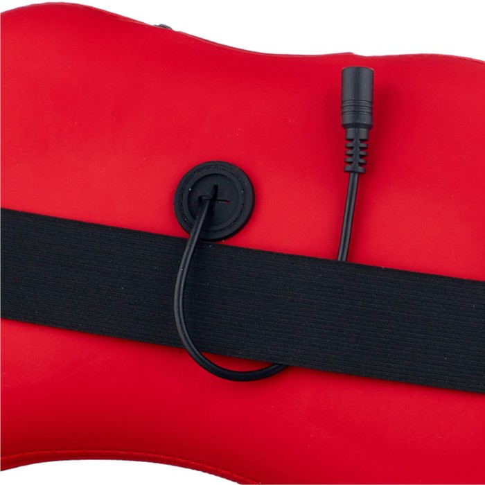 Массажная подушка Bradex KZ 0474, 24 Вт, 3 режима, 4 массаж/ролика, ИК-подогрев, 220В, красн 28750