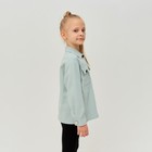 Рубашка для девочки MINAKU: Casual collection KIDS цвет мятный, рост 140 - Фото 2
